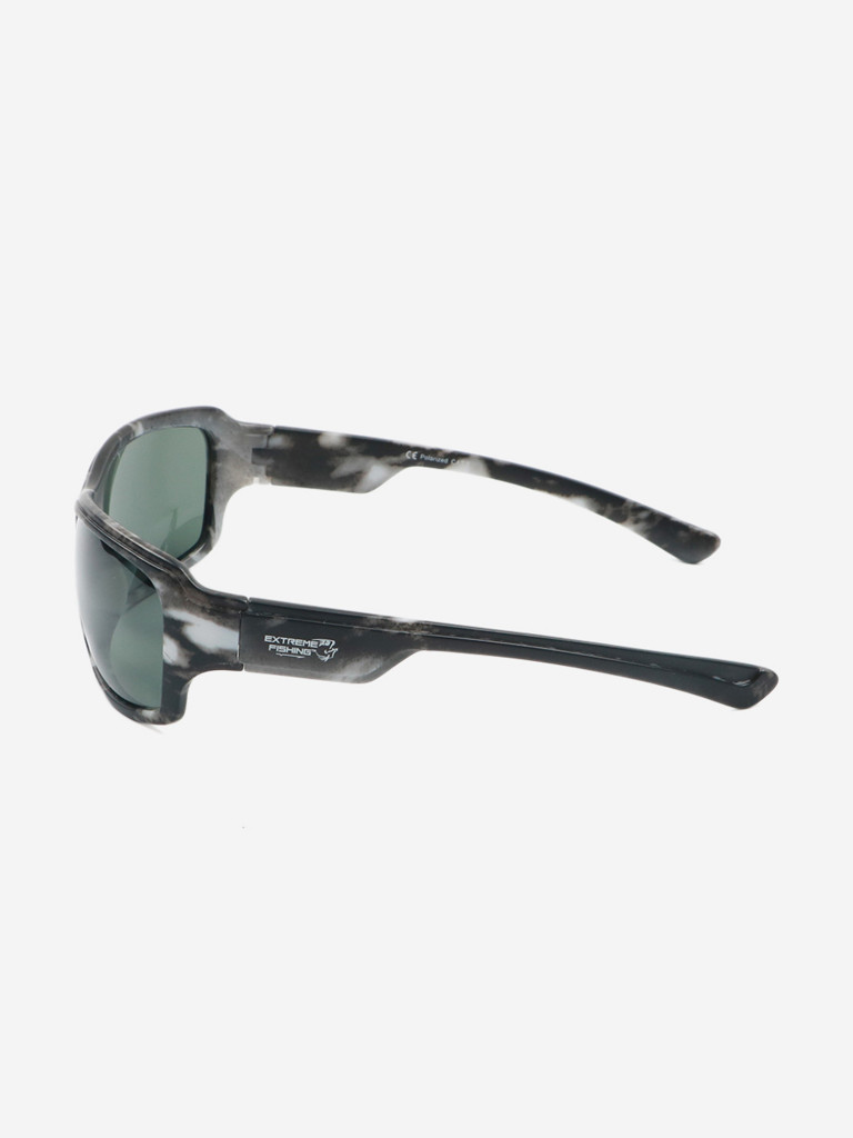 Очки солнцезащитные поляризационные Extreme Fishing Passion PSS-196, линзы темно-зелёные, для рыбалки и вождения