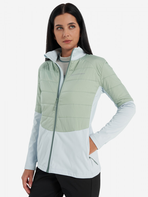 Куртка для беговых лыж женская Nordski Hybrid Pro 2.0