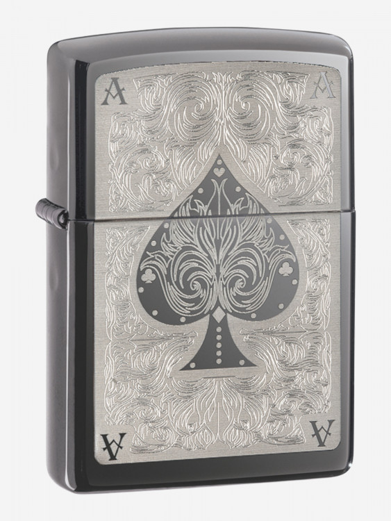 Зажигалка Zippo Classic Ace Black Ice