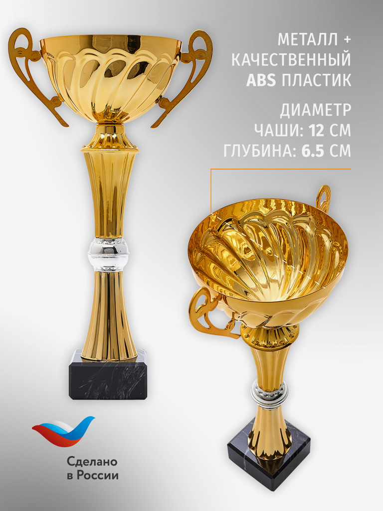 Кубок спортивный для награждения победителей 31 см