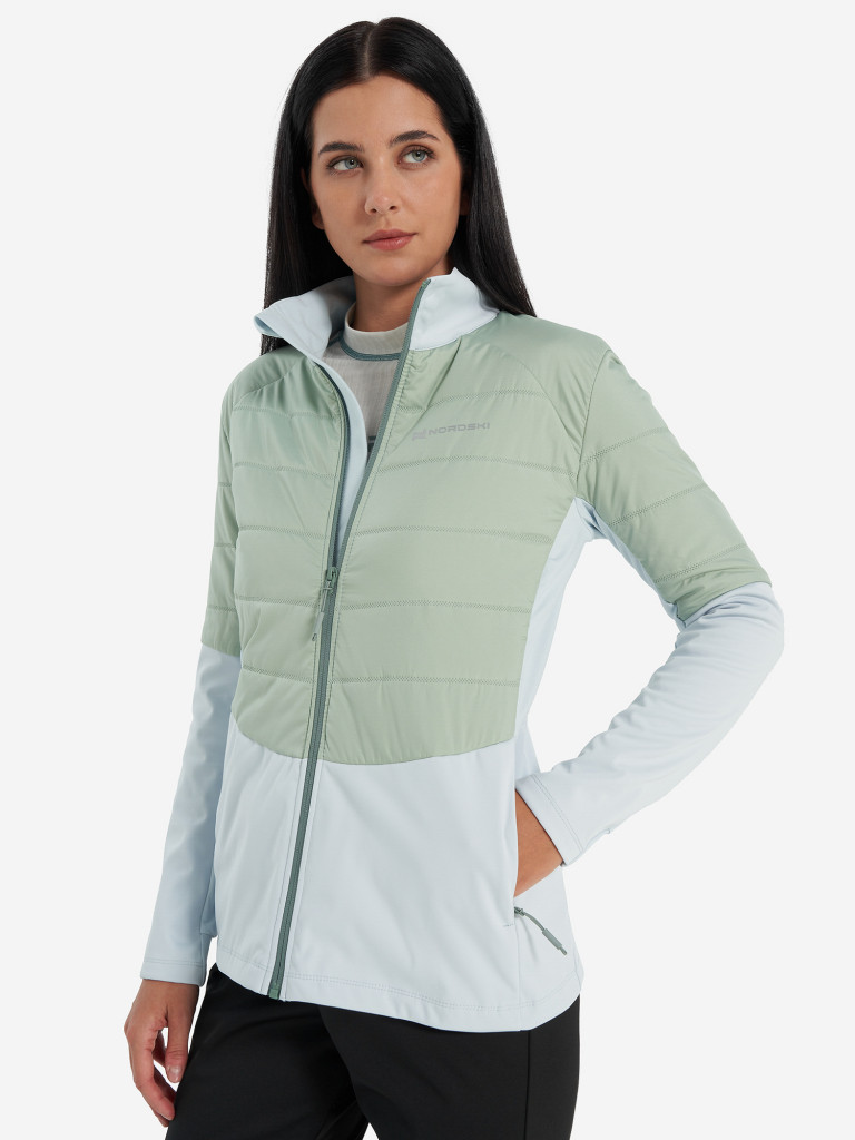 Куртка для беговых лыж женская Nordski Hybrid Pro 2.0