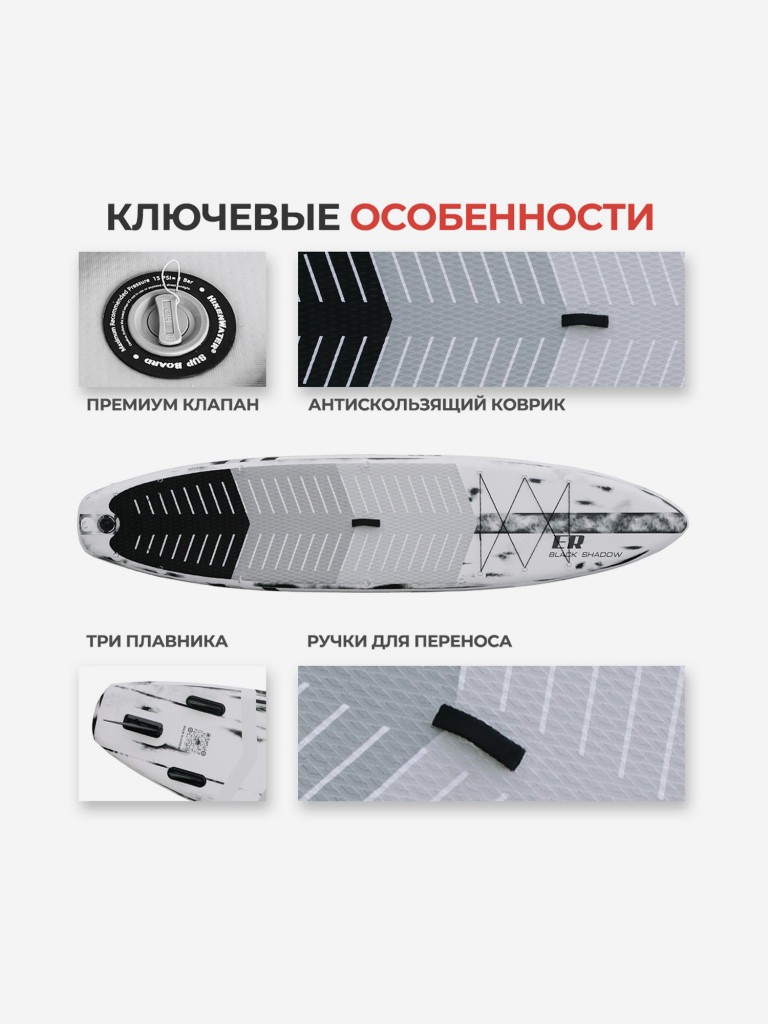 SUP Easy Rider Black Shadow 11'6