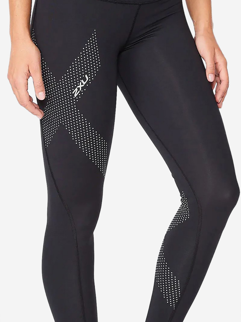Компрессионные тайтсы 2XU Motion Mid-Rise Compression Tights Black