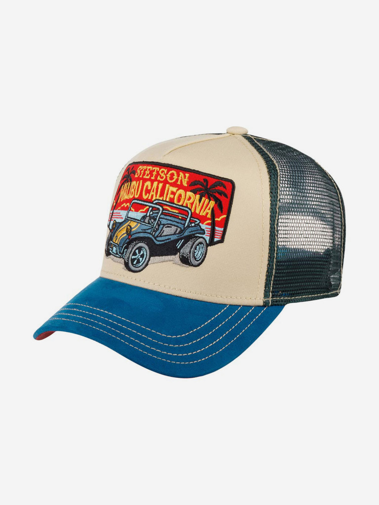 Бейсболка с сеточкой STETSON 7756115 TRUCKER CAP MALIBU (синий)