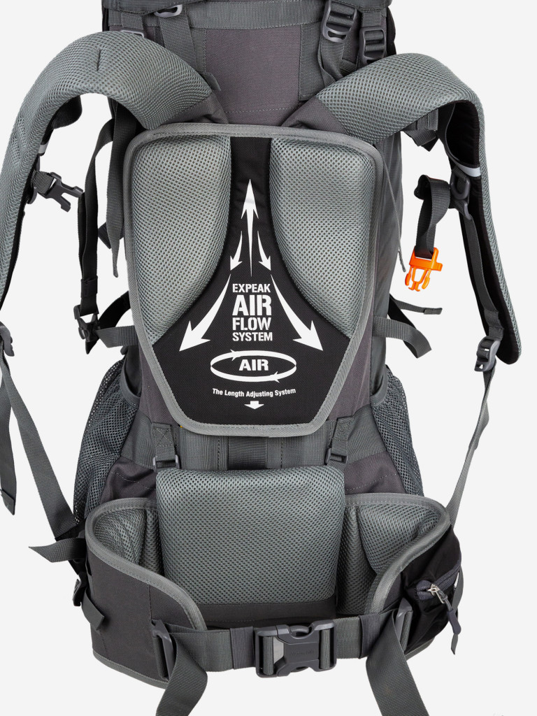 Рюкзак туристический Naturehike, 70л, серый