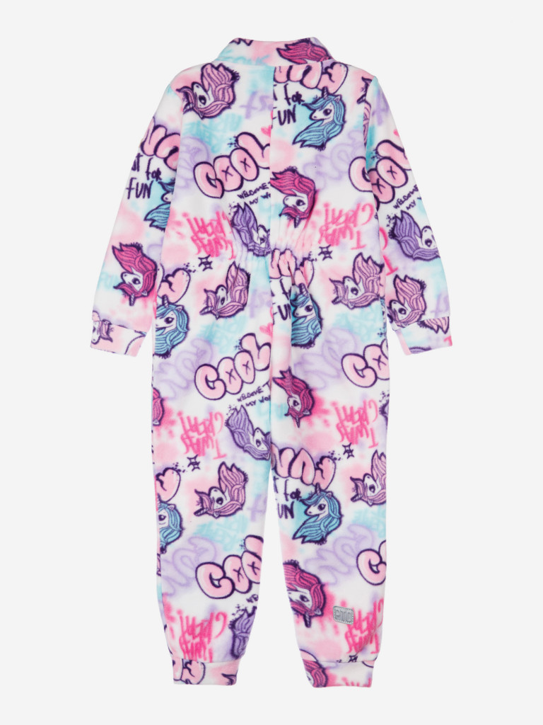 Комбинезон флисовый для девочек PlayToday