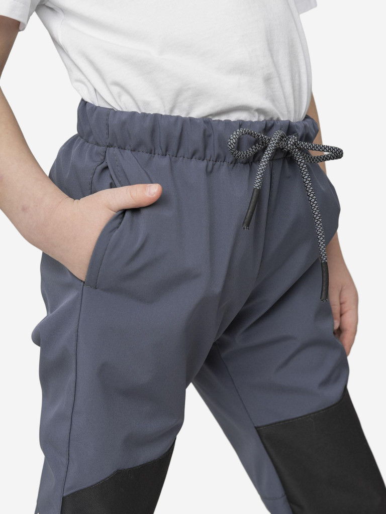 Брюки софтшелл для мальчика batik графитовый