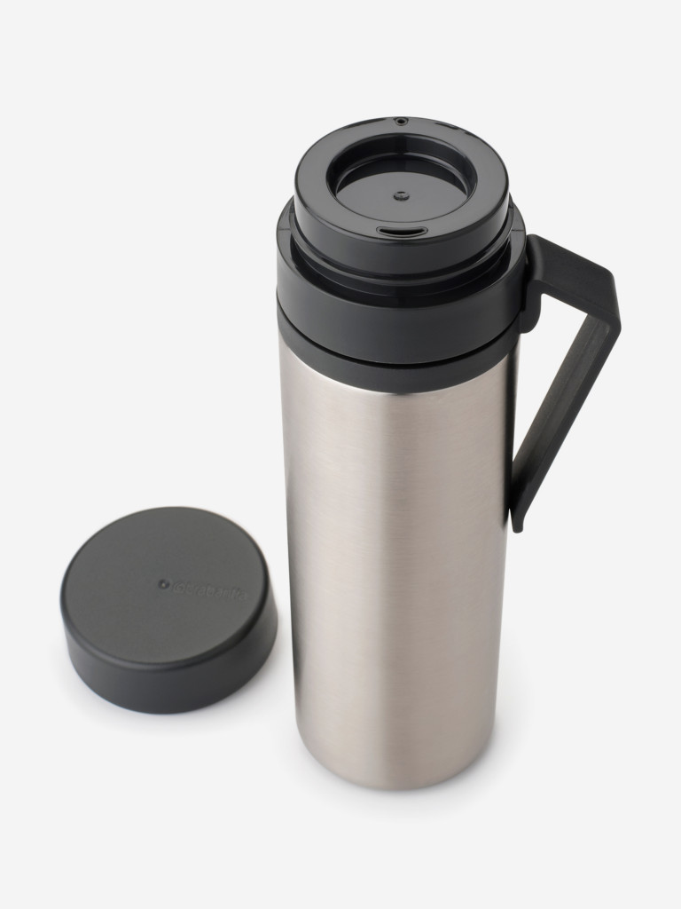 Термобутылка Brabantia "Make&Take" 500мл темно-серый 228643