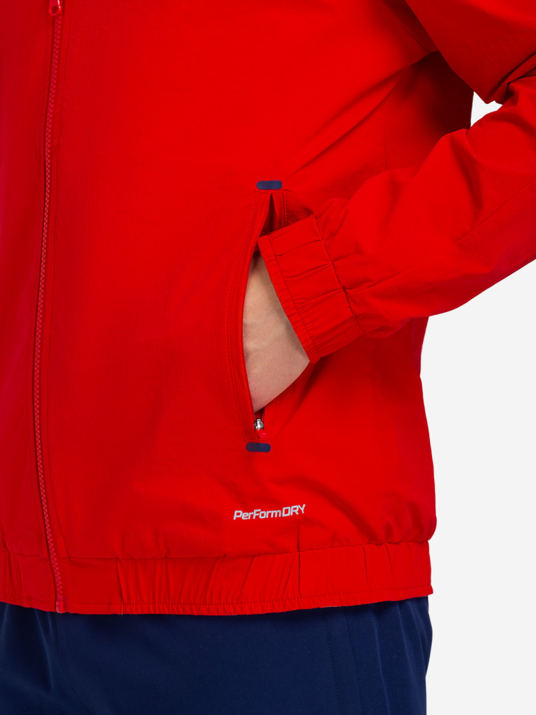 Куртка спортивная Jogel NATIONAL ANTHEM PerFormDRY Jacket, цвет красный-белый