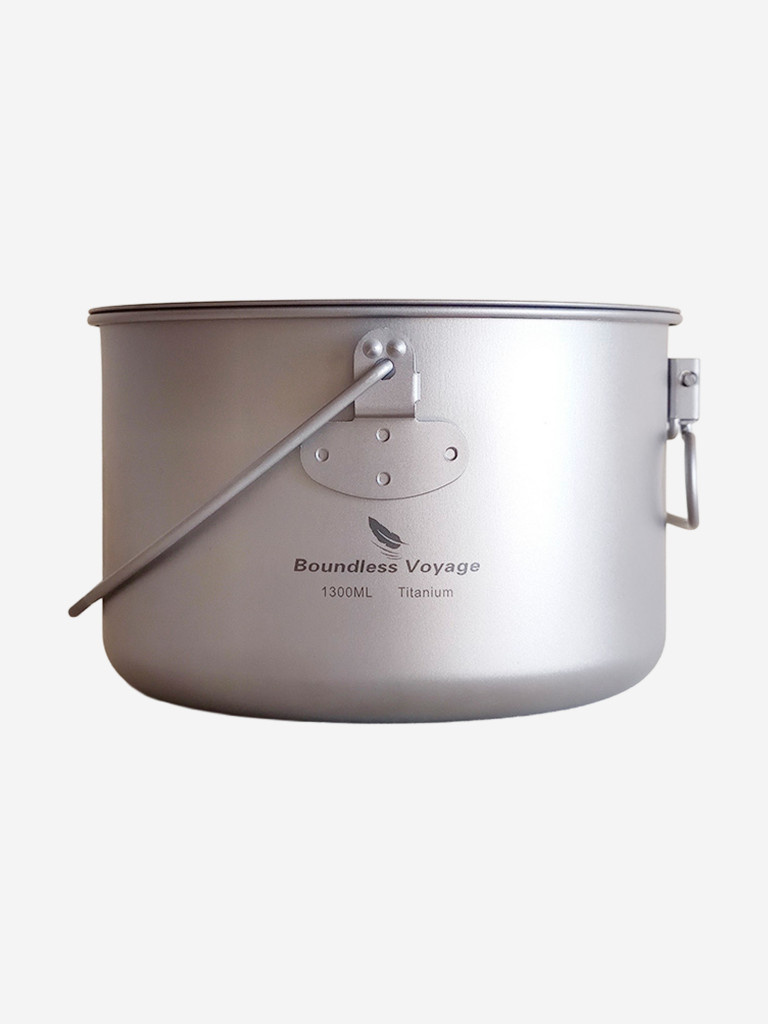 Котелок Boundless Voyage титановый, 1300 мл