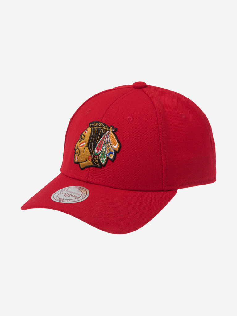 Бейсболка MITCHELL NESS EU246-CHIBLA-RED Chicago Blackhawks NHL
