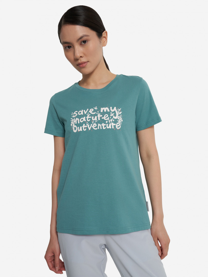 Футболка женская Outventure Синий 499₽
