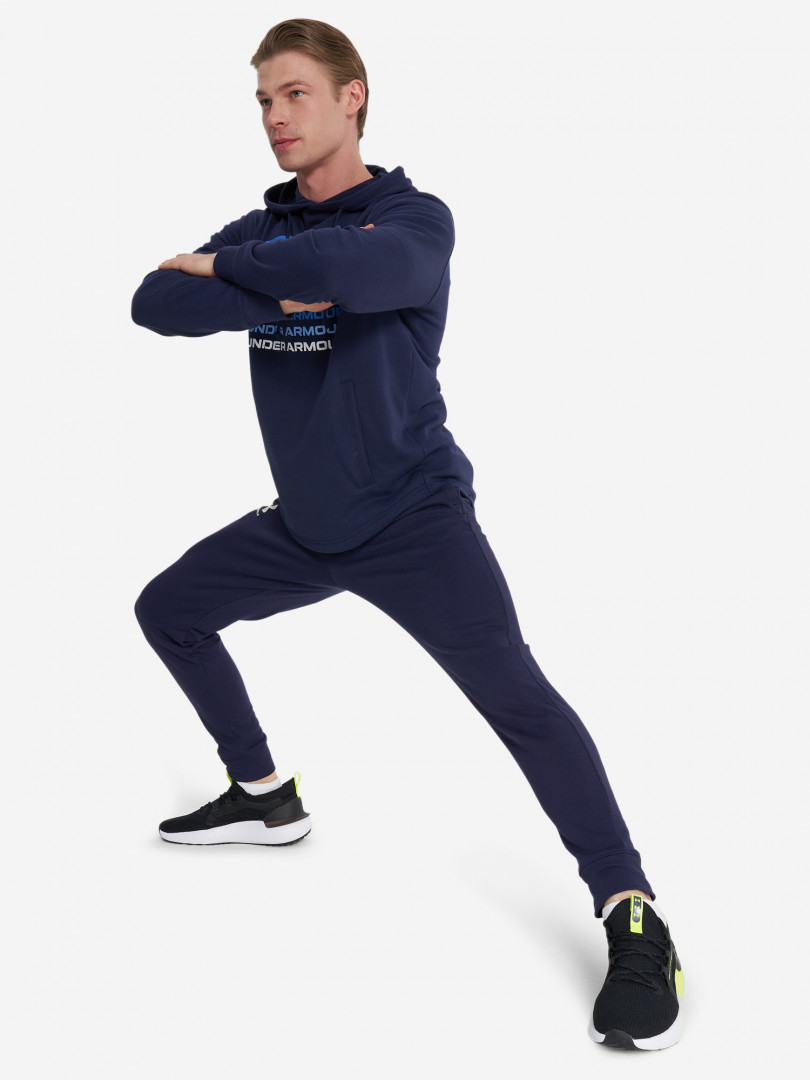 фото Джемпер флисовый мужской under armour, синий