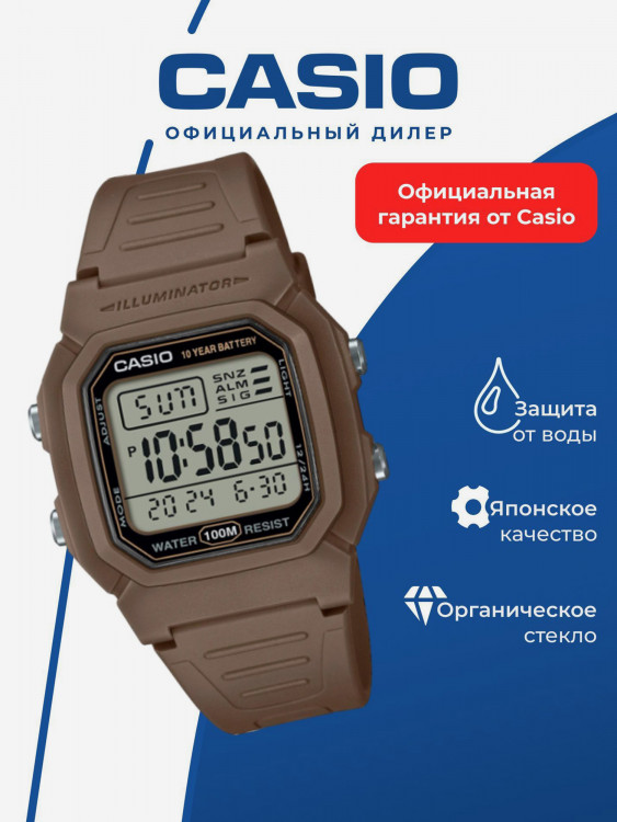 Спортивные часы CASIO ILLUMINATOR W-800H-5A