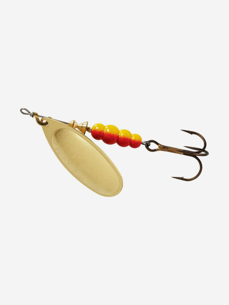 Блесна для рыбалки вертушка Mepps AGLIA 5, Gold, комплект из 5 штук