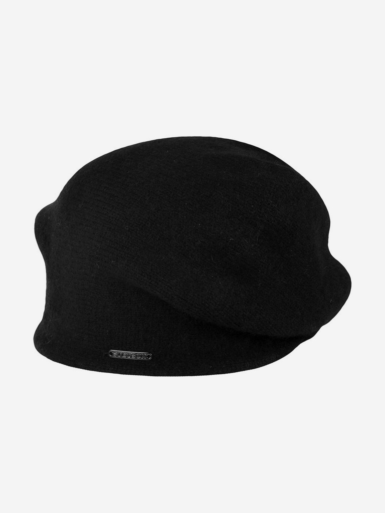 Шапка без отворота STETSON 8699203 LONG BEANIE CASHMERE (черный)