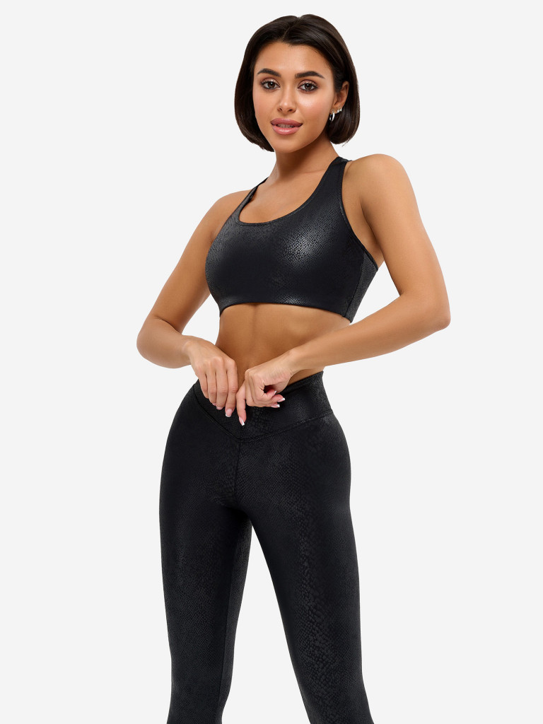 Спортивный топ бра Bona Fide MuscleTop "Snake"