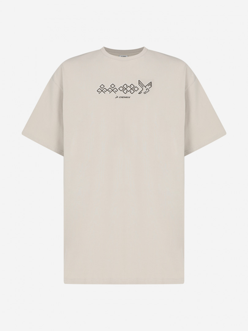 Футболка мужская оверсайз Demix Бежевый 1699₽
