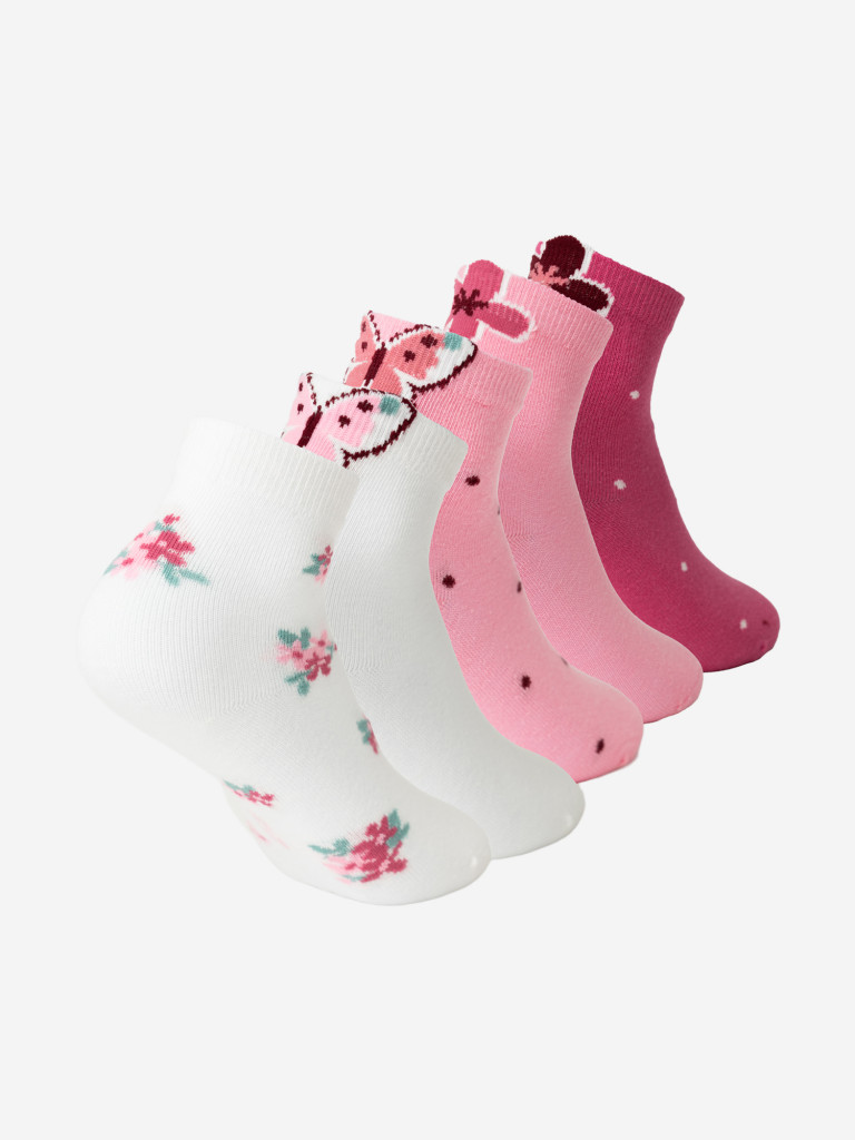 Носки для девочек, 5 пар PlayToday