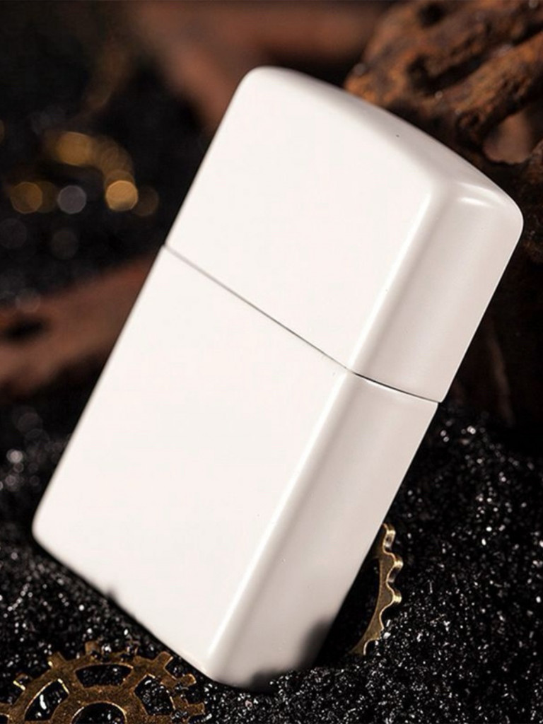Зажигалка бензиновая ZIPPO 214 Classic White Matte