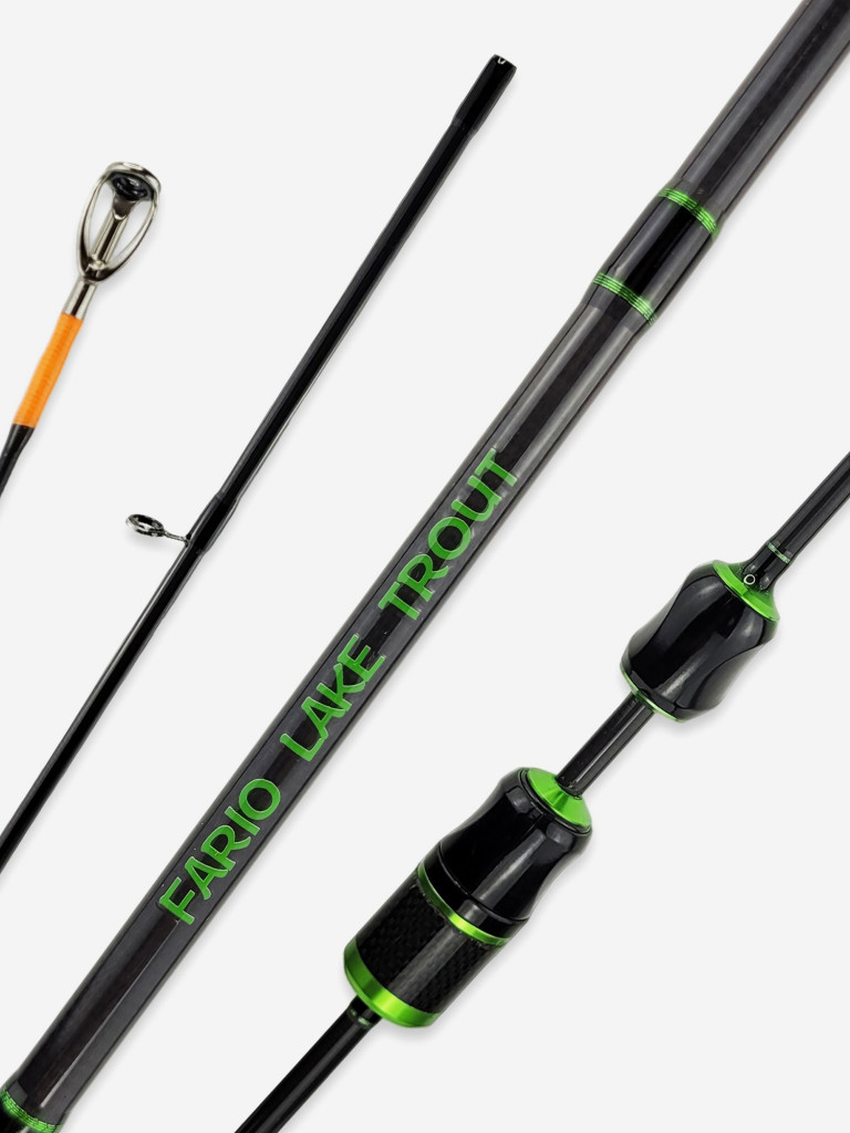 Спиннинг для рыбалки Fish Crystal FARIO LAKE TROUT FLT-532XUL-S-21 (1.60м 0.5-1.5гр) 2 секц, полая вершинка