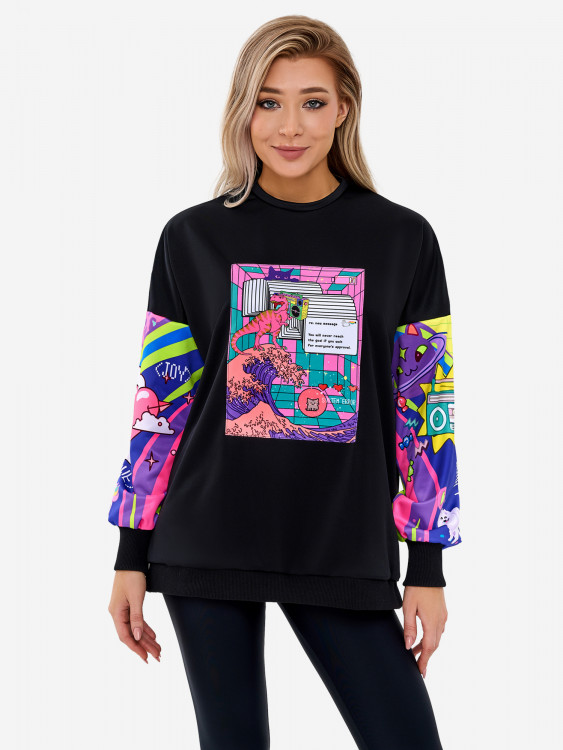 Свитшот женский Bona Fide: PIC-shirt "JOY"