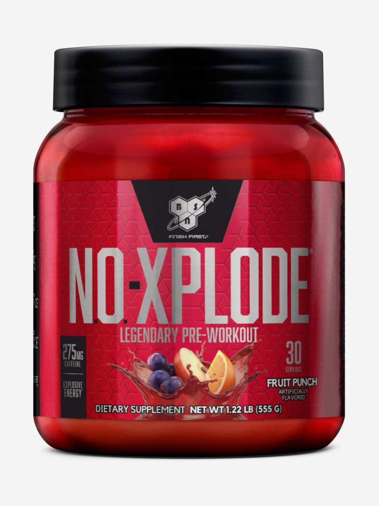 Предтренировочный комплекс BSN NoXplode 3.3, 555 г, Фруктовый пунш