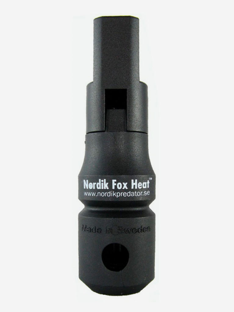 Манок Nordik Predator Fox Heat на лису, звук зова брачного партнера, черный