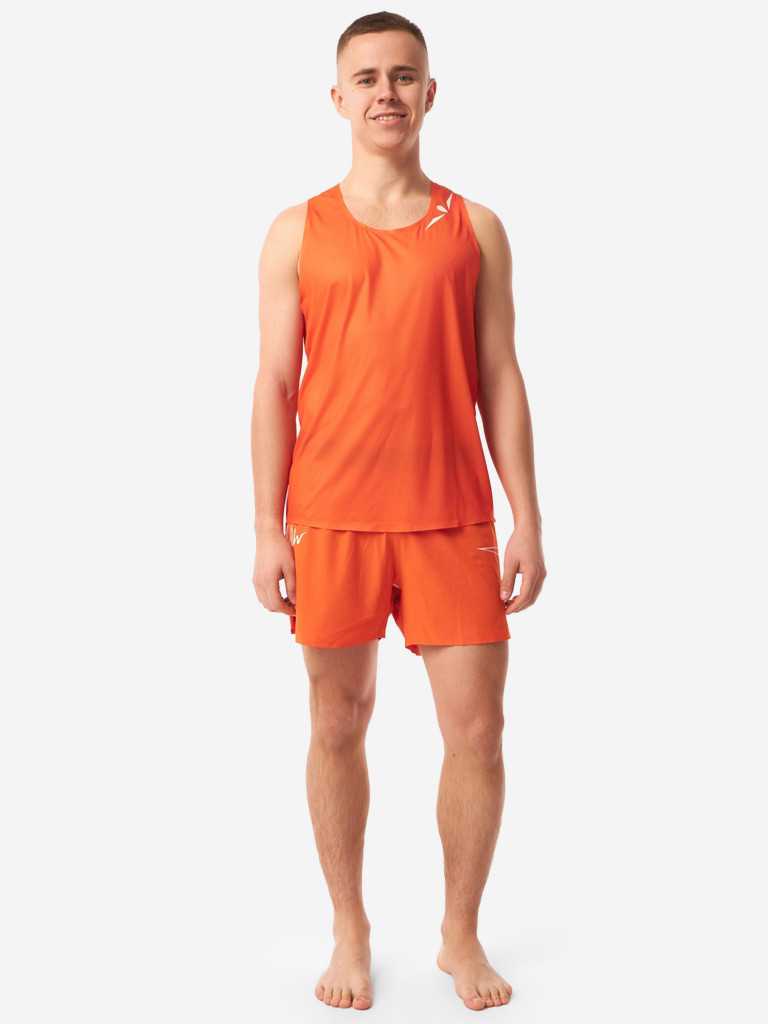 Шорты с поясом мужские UGLOW, оранжевый
