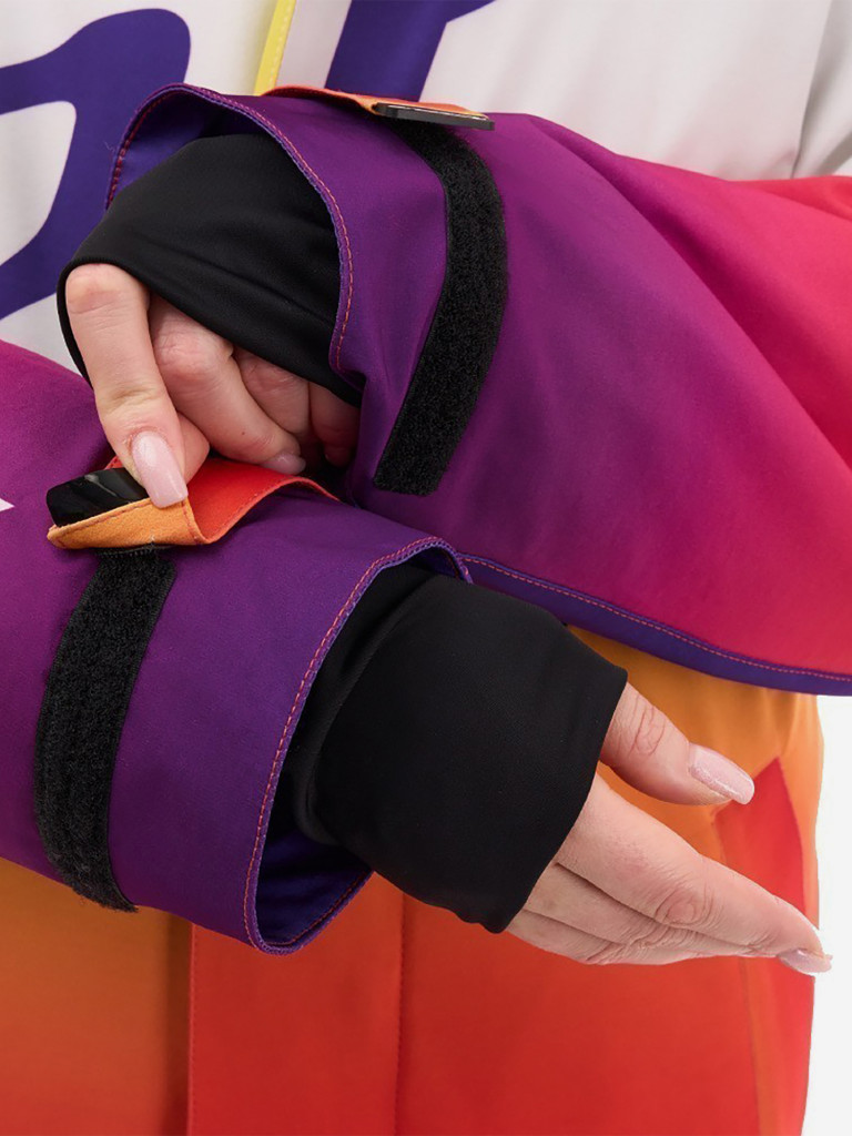 Плащ зимний женский снегоходный Dragonfly RACE COAT WINTER SUNSET 2025