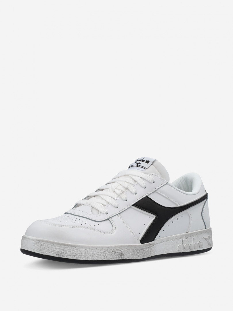 фото Кеды мужские diadora magic basket low icona, белый