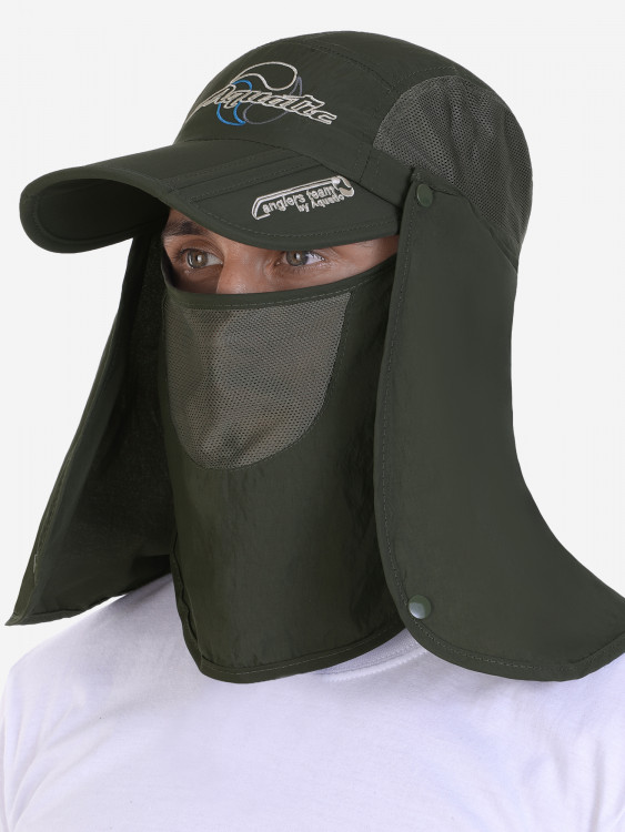 Кепка складная с защитой лица и шеи Aquatic КА-15Х