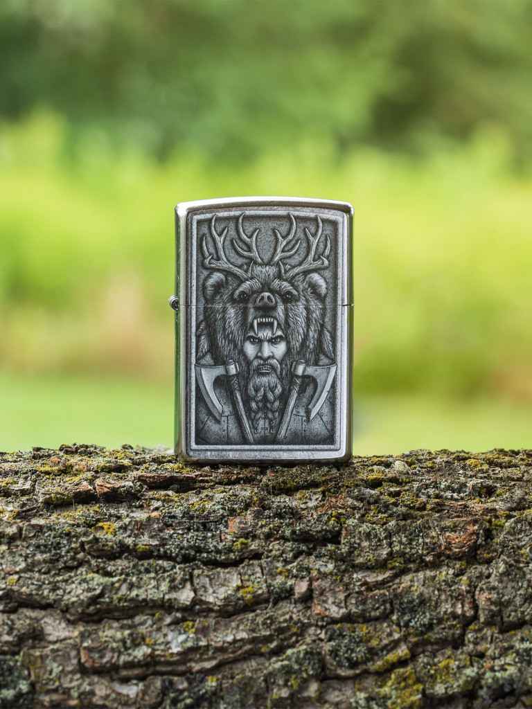 Зажигалка бензиновая ZIPPO 48731 Barbarian