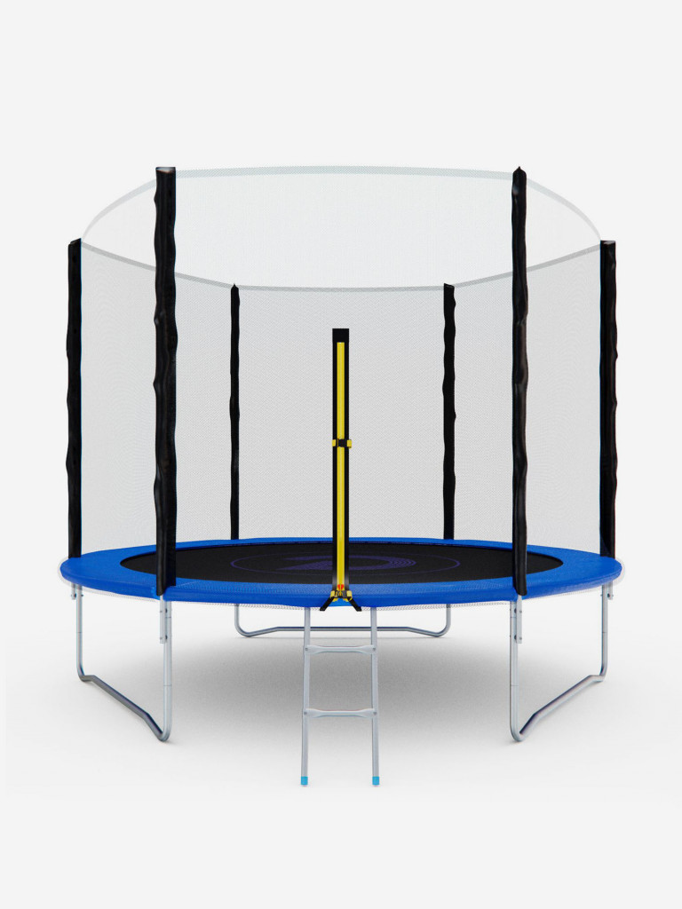 Батут с сеткой DFC PELPO 10ft с лестницей, BLUE