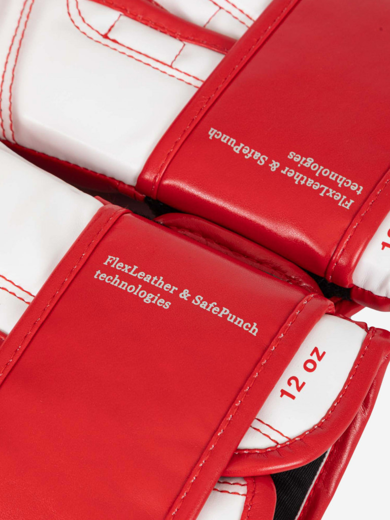 Перчатки боксерские Clinch Fight 3.0 красно-белые