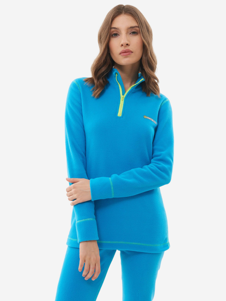 Термобелье HUNTSMAN Thermoline ZIP женское на молнии флисовое второго слоя для охоты и рыбалки