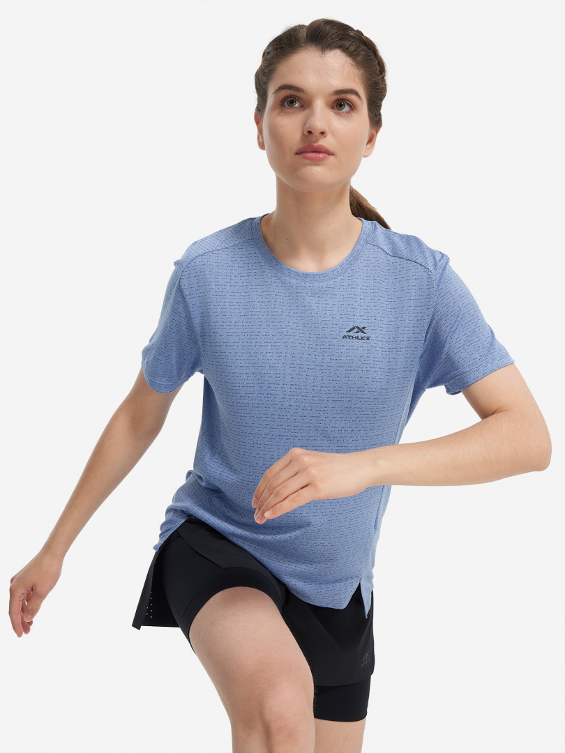 фото Футболка женская athlex, голубой