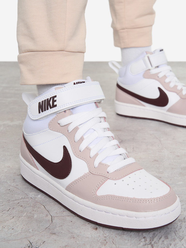 Кеды для девочек Nike Court Borough Mid 2