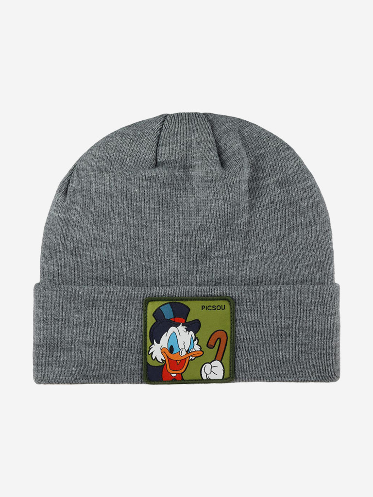 Шапка с отворотом CAPSLAB CL/DIS/1/BON/SCR2 Disney Scrooge McDuck (серый)