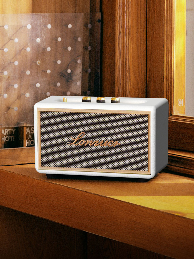 Беспроводная портативная колонка BukaTech Lonzuer Dream White, 60 Вт