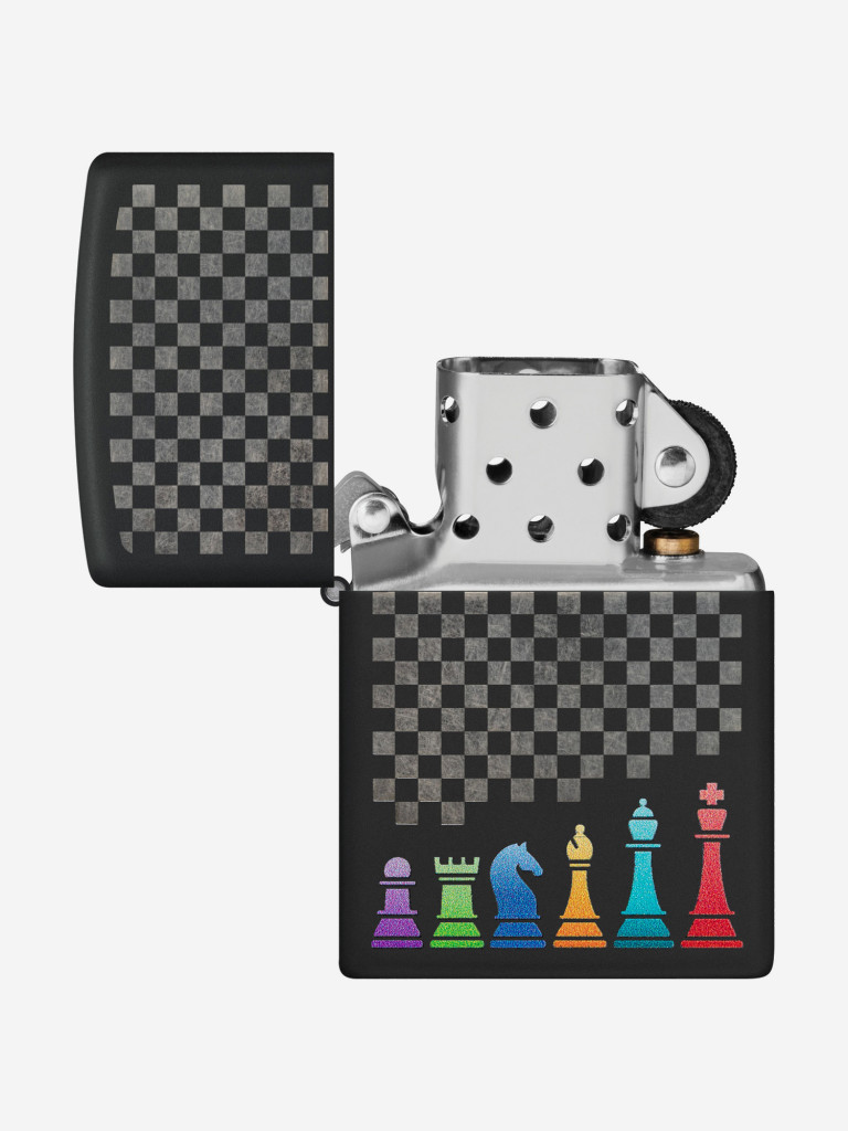 Зажигалка бензиновая ZIPPO 48662 Chess Pieces