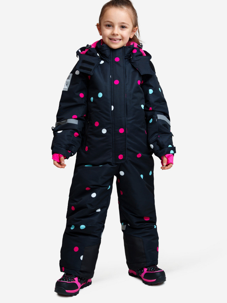 Комбинезон зимний для девочек PlayToday