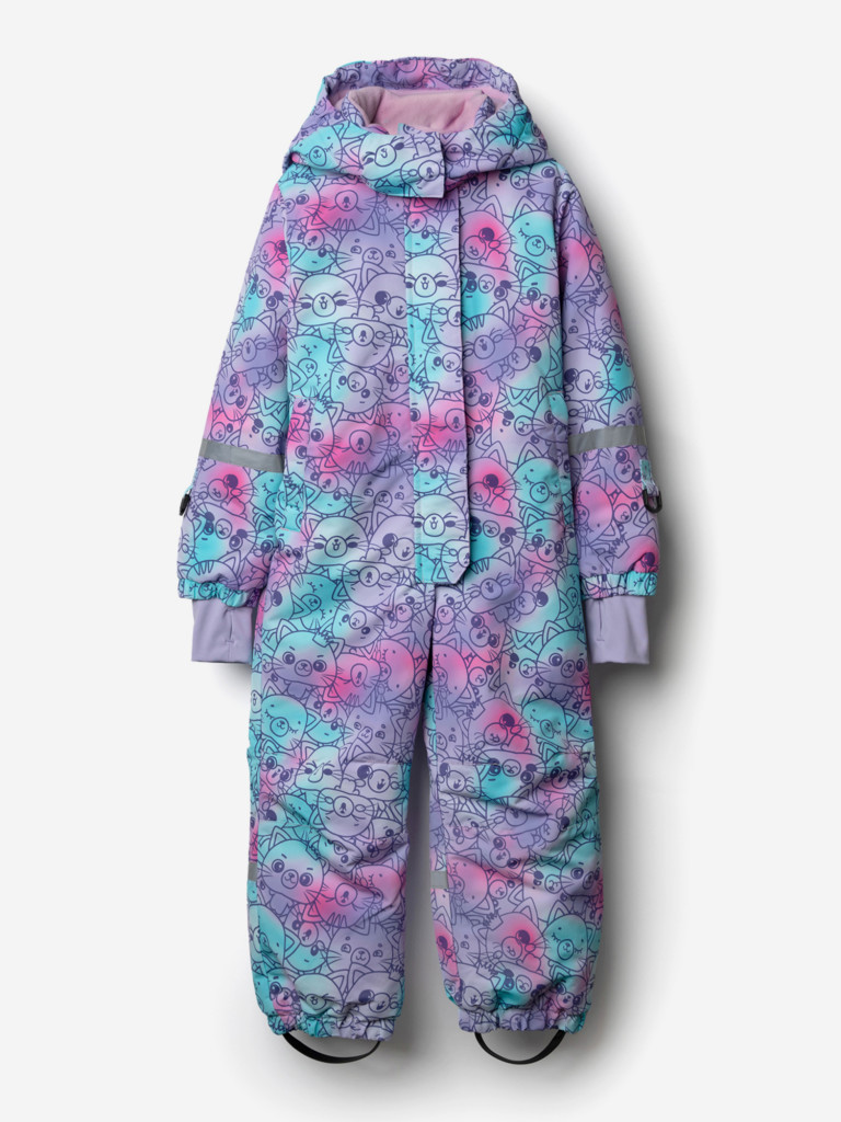 Комбинезон зимний для девочек PlayToday