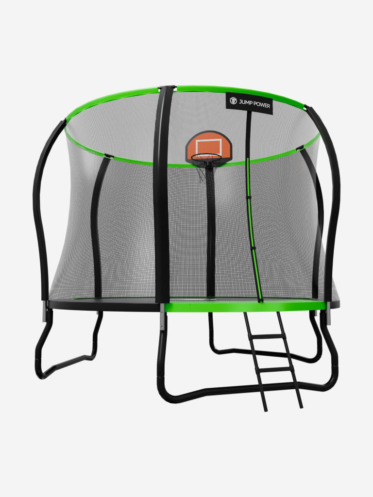Каркасный батут Jump Power 8 ft Pro Stable Point Green