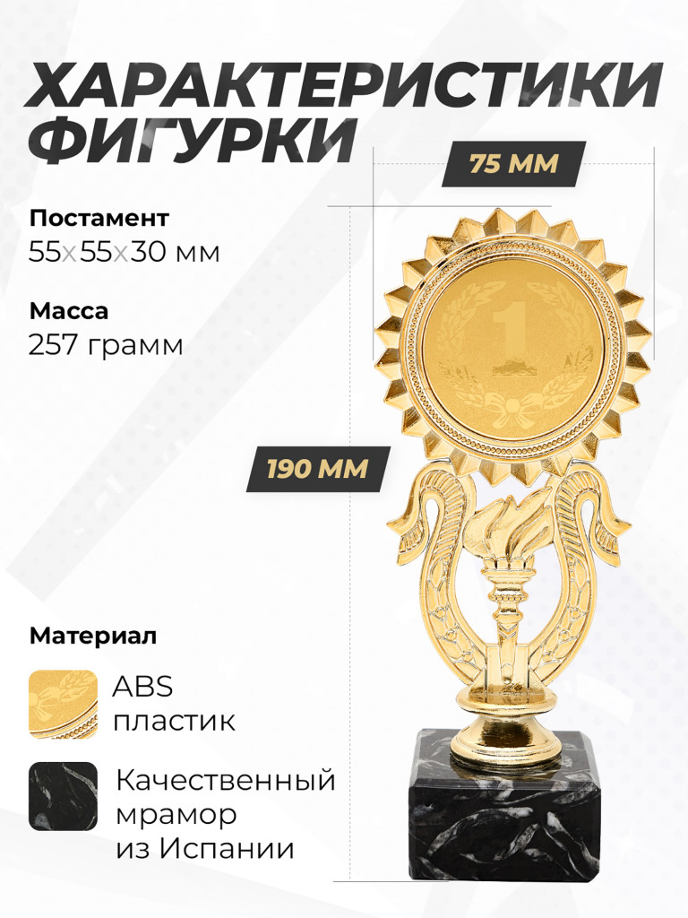 Кубки для награждения наградная атрибутика 5 шт.