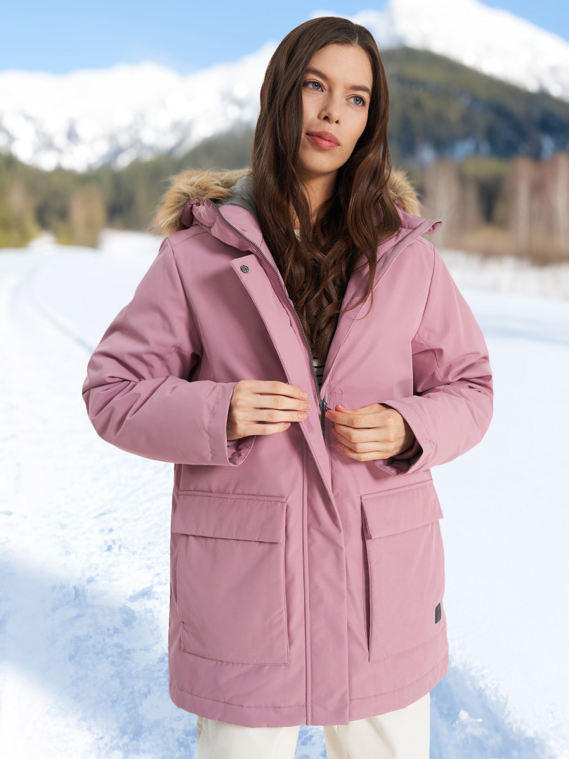 Пуховик женский Outventure Розовый 10999₽