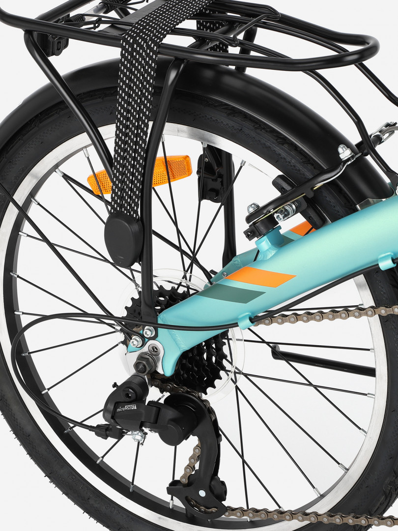 Велосипед складной Stern Compact 20 alt 20 Голубой