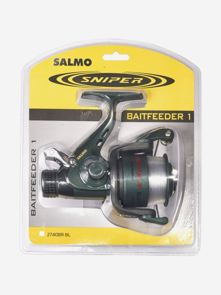 Катушка безынерционная Salmo Sniper BAITFEEDER 1 40 BR блистер