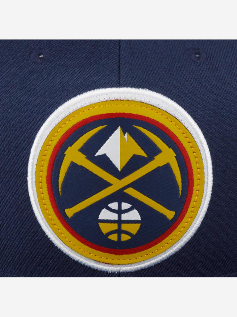 Бейсболка с прямым козырьком MITCHELL NESS 6HSSMM19490-DNUNAVY Denver Nuggets NBA