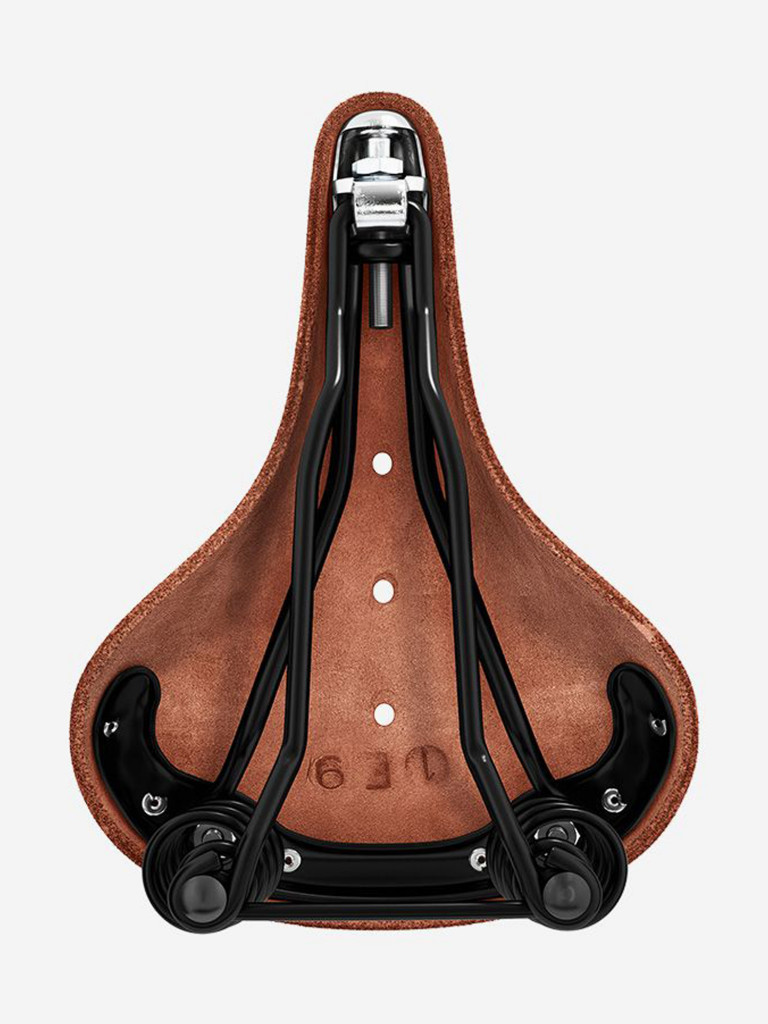 Седло кожаное Brooks Flyer Short коричневый